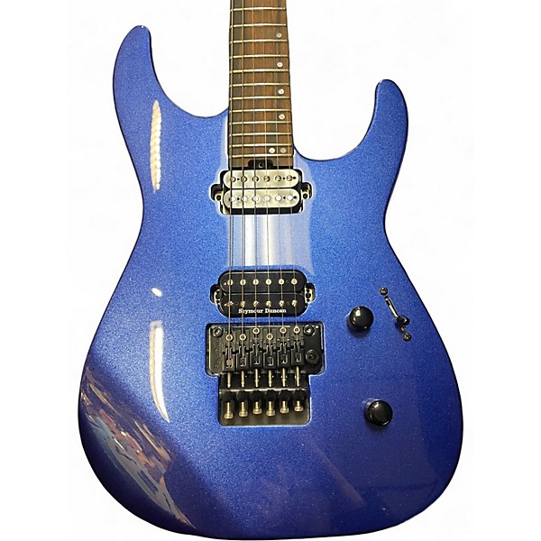 Used Jackson American Series Virtuoso Blue Solid Body Electric Guitar
