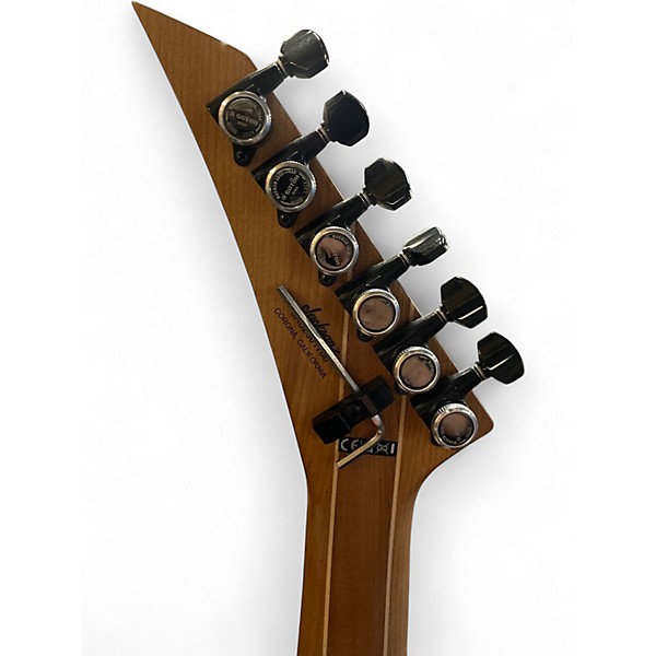 Used Jackson American Series Virtuoso Blue Solid Body Electric Guitar