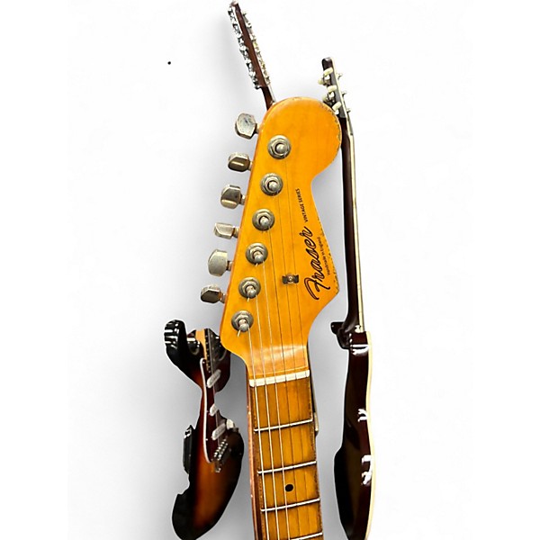 Used Fraser Custom 60's Strat Heavy Relic Butterscotch Solid Body Electric Guitar