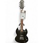 Used Epiphone SG Standard Black Solid Body Electric Guitar thumbnail