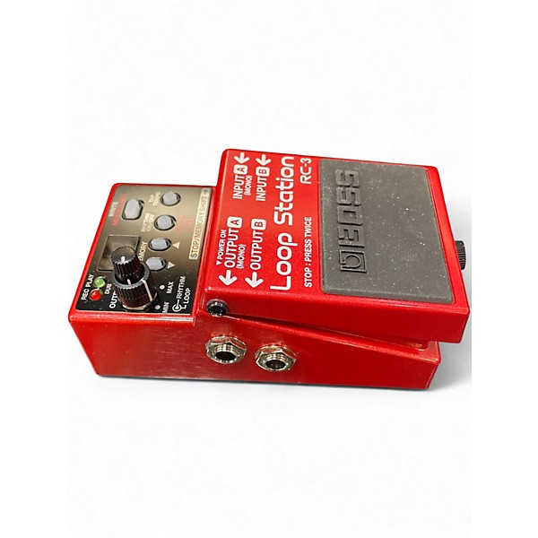 Used BOSS RC3 Loop Station Pedal