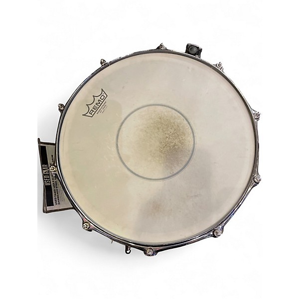Used TAMA 14X5.5 SLP VINTAGE HAMMERED STEEL SNARE STEEL Drum
