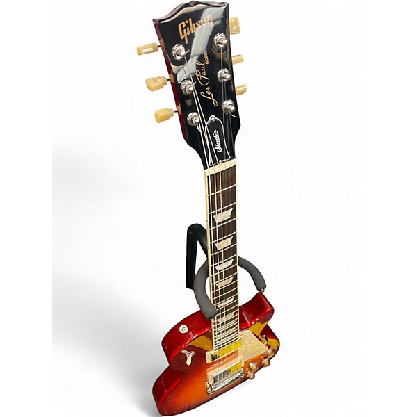 Used Gibson Les Paul Studio Cherry Sunburst Solid Body Electric Guitar