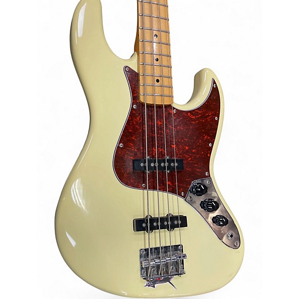 Used Tagima  TW-73 Cream Electric Bass Guitar