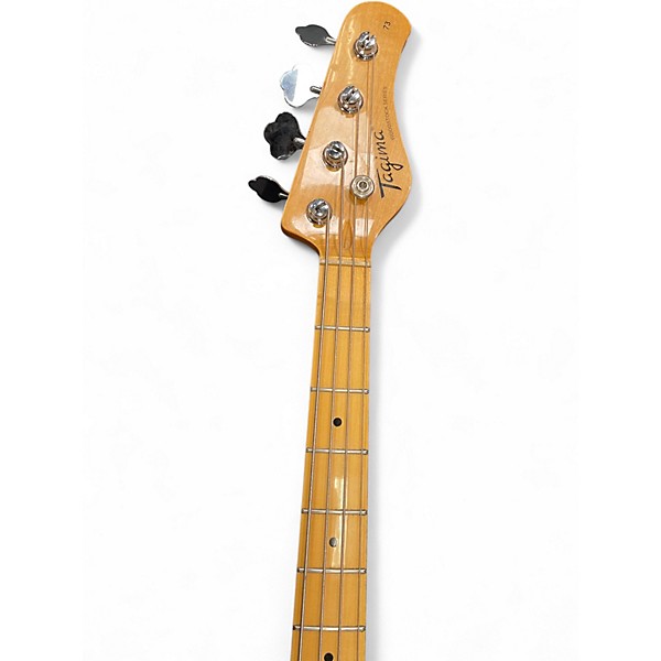 Used Tagima  TW-73 Cream Electric Bass Guitar