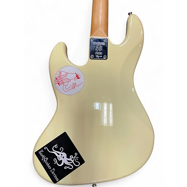 Used Tagima  TW-73 Cream Electric Bass Guitar