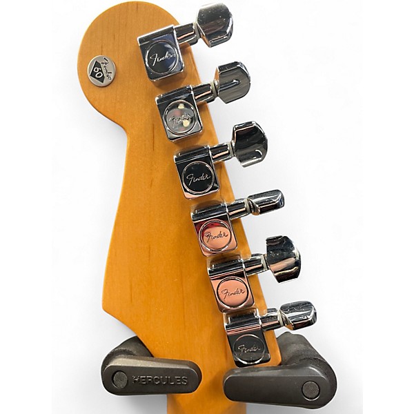 Used Fender 60th Anniversary Stratocaster Blizzard Pearl Solid Body Electric Guitar