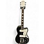 Used Eastwood Airline Tuxedo black and white Solid Body Electric Guitar thumbnail