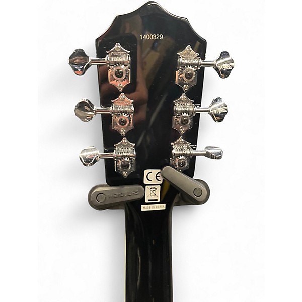 Used Eastwood Airline Tuxedo black and white Solid Body Electric Guitar