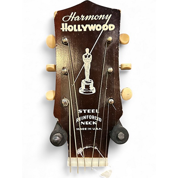 Vintage 1965 Harmony H39 Hollywood Sunburst Hollow Body Electric Guitar