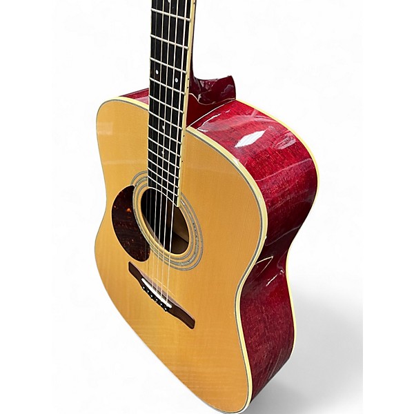 Used Greg Bennett Design by Samick D-5LH Natural Acoustic Guitar