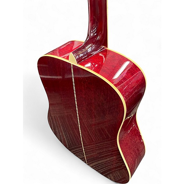 Used Greg Bennett Design by Samick D-5LH Natural Acoustic Guitar