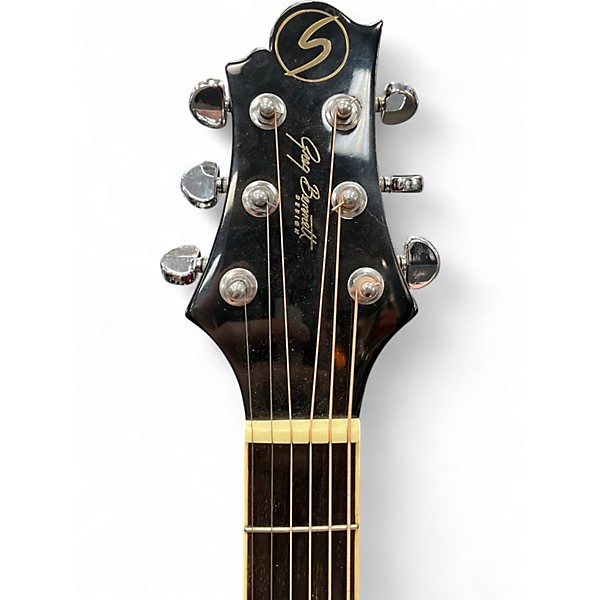 Used Greg Bennett Design by Samick D-5LH Natural Acoustic Guitar