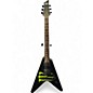 Used Schecter Guitar Research FLYING V MONSTER SPECIAL EDITION BLACK Solid Body Electric Guitar thumbnail