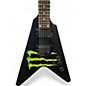 Used Schecter Guitar Research FLYING V MONSTER SPECIAL EDITION BLACK Solid Body Electric Guitar