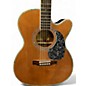 Used Zager zad-80CE OM/N Natural Acoustic Electric Guitar