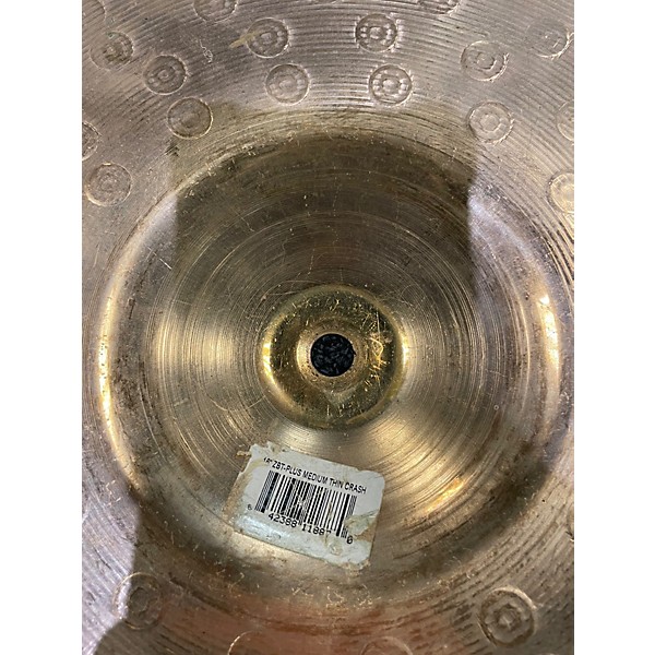 Used Zildjian 16in zbt plus Medium Thin Crash Cymbal