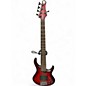 Used MTD Kingston Super-5 Trans Red Electric Bass Guitar thumbnail
