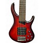 Used MTD Kingston Super-5 Trans Red Electric Bass Guitar