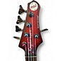 Used MTD Kingston Super-5 Trans Red Electric Bass Guitar