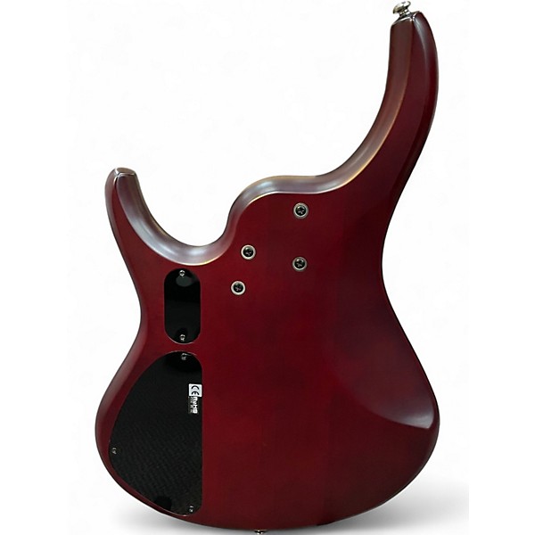 Used MTD Kingston Super-5 Trans Red Electric Bass Guitar