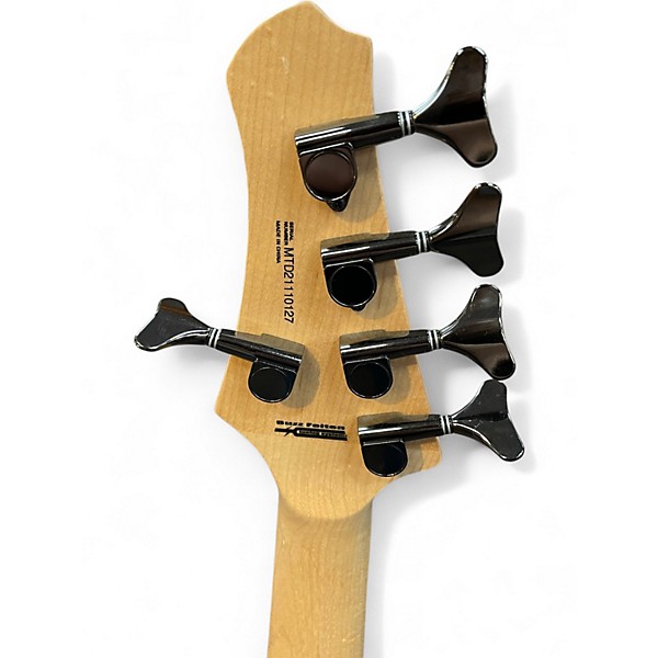 Used MTD Kingston Super-5 Trans Red Electric Bass Guitar