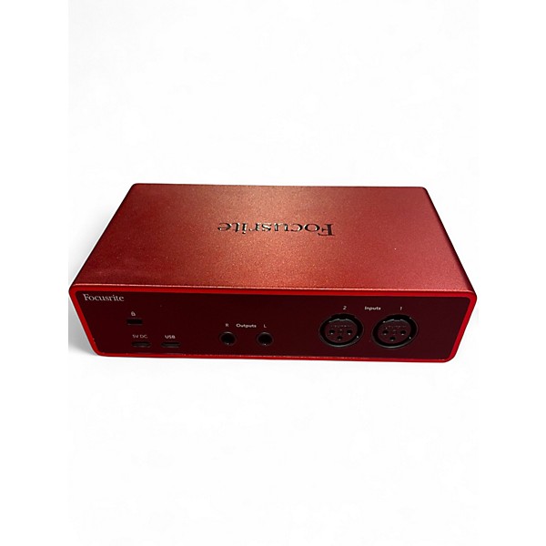 Used Focusrite Scarlett 2i2 Audio Interface