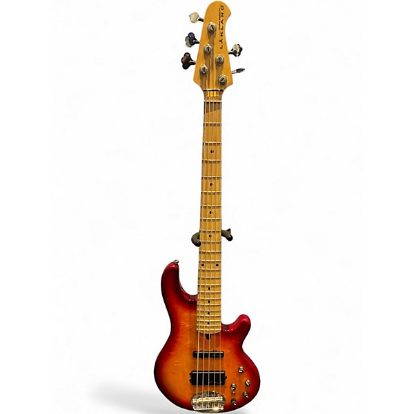 Used Lakland 55-02 Skyline Series 5 String 2 Color Sunburst Electric Bass Guitar