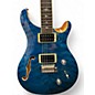 Used PRS SE Custom 22 Semi-Hollowbody Blue Hollow Body Electric Guitar