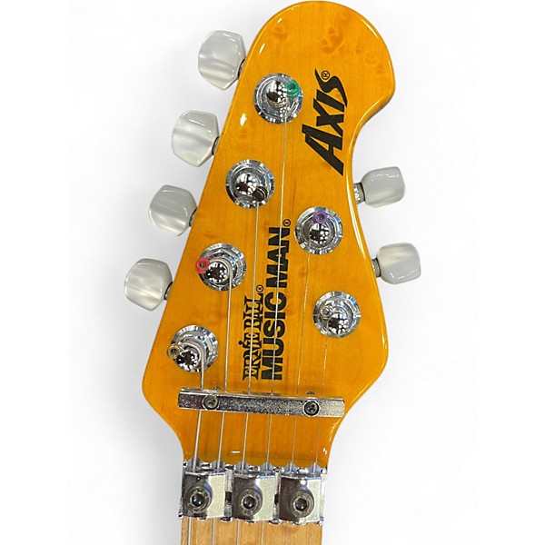 Used Ernie Ball Music Man Axis Honey Burst Solid Body Electric Guitar