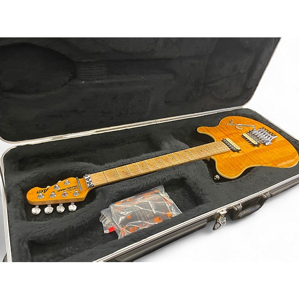 Used Ernie Ball Music Man Axis Honey Burst Solid Body Electric Guitar