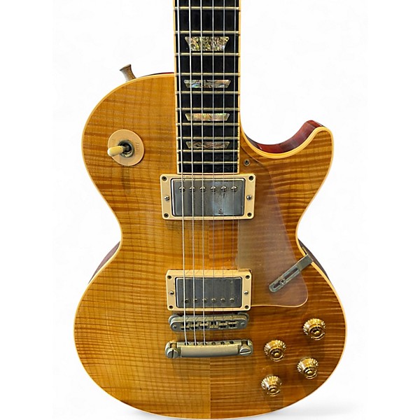 Used Gibson Les Paul Elegant Natural Solid Body Electric Guitar