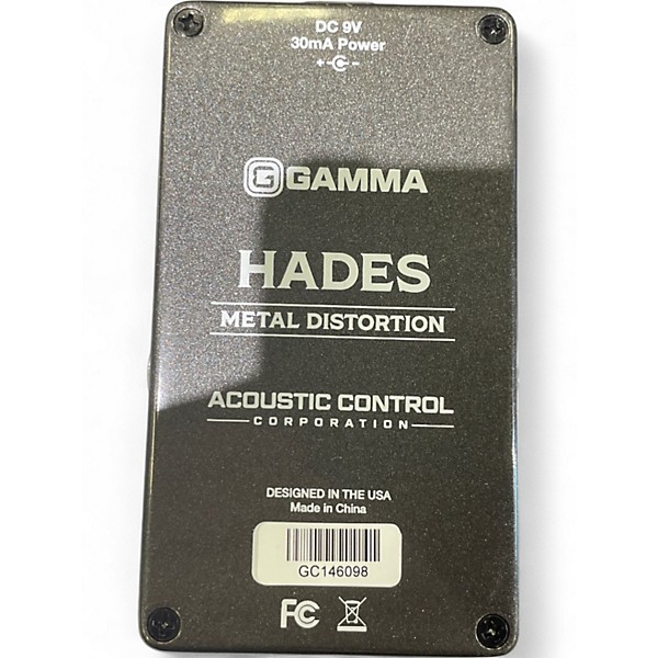 Used GAMMA hades metal distortion Effect Pedal