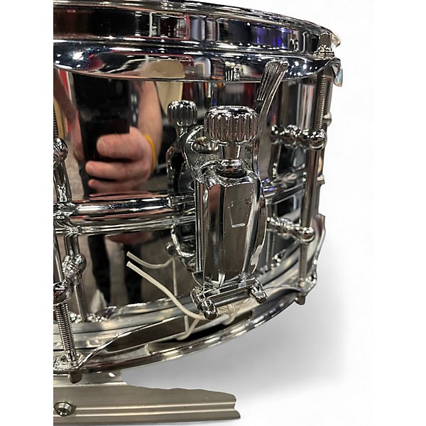 Used Ludwig 13X6 Supralite Snare Chrome Drum