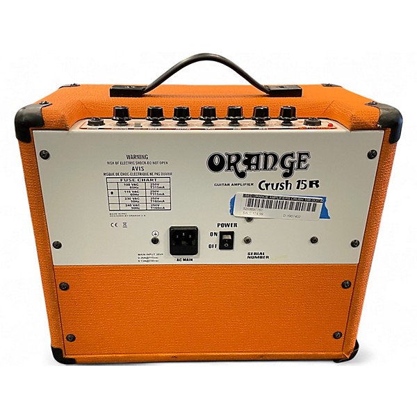 Used Orange Amplifiers Crush 15R Guitar Combo Amp