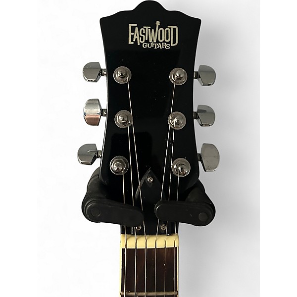 Used Eastwood Delta 6 2 Color Sunburst Hollow Body Electric Guitar