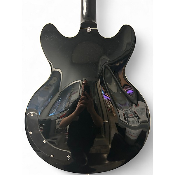 Used Eastwood Delta 6 2 Color Sunburst Hollow Body Electric Guitar