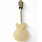 Used Epiphone Sheraton White Hollow Body Electric Guitar