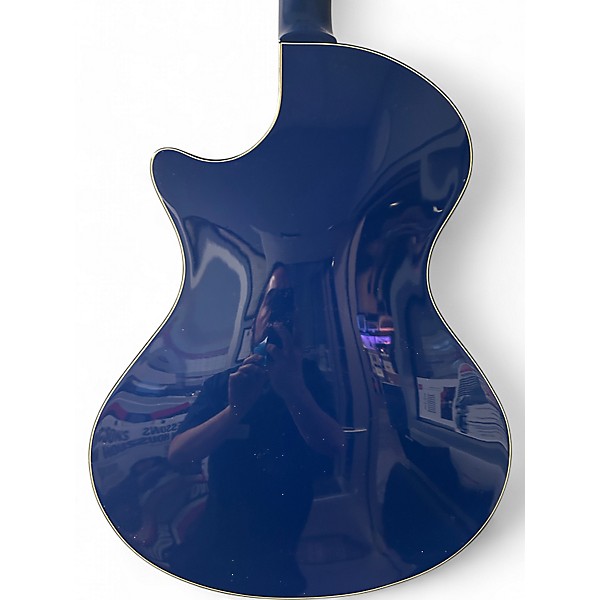 Used Eastwood wandre Blue Hollow Body Electric Guitar