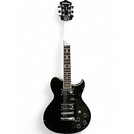 Used Washburn WI-26 Black Solid Body Electric Guitar