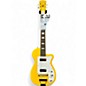 Used Eastwood Airline h44 Yellow Solid Body Electric Guitar thumbnail