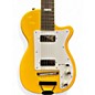 Used Eastwood Airline h44 Yellow Solid Body Electric Guitar