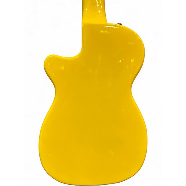 Used Eastwood Airline h44 Yellow Solid Body Electric Guitar