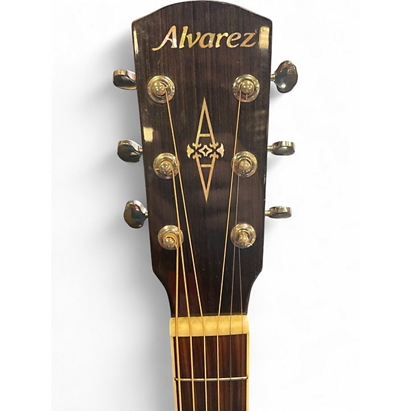 Used Alvarez md60bg Natural Acoustic Guitar