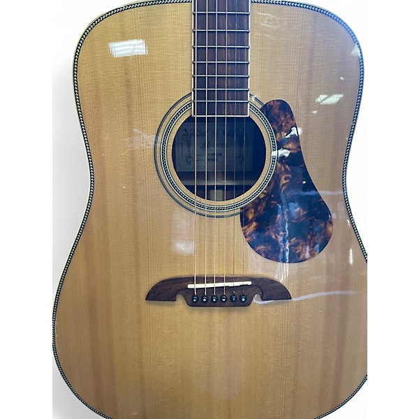 Used Alvarez md60bg Natural Acoustic Guitar