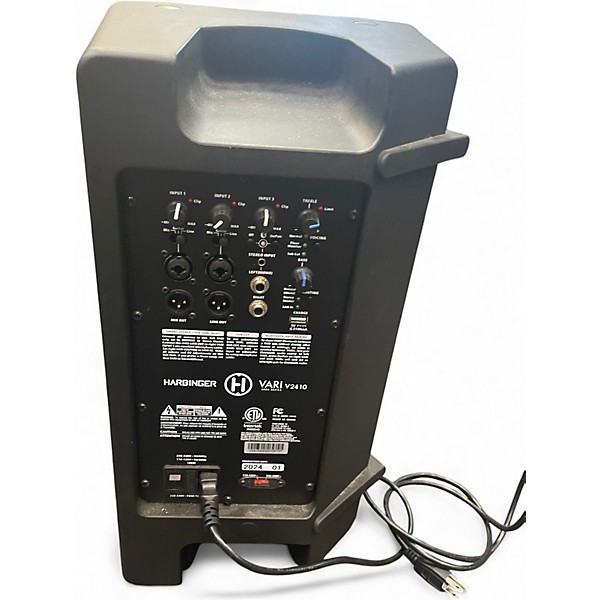 Used Harbinger VARI V2410 Powered Speaker