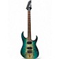 Used Ibanez RG421PB Tropical Turquoise Solid Body Electric Guitar thumbnail