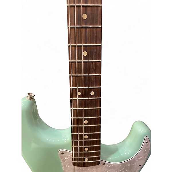 Used Fender Tom Delonge Signature Stratocaster Sea Foam Green Solid Body Electric Guitar