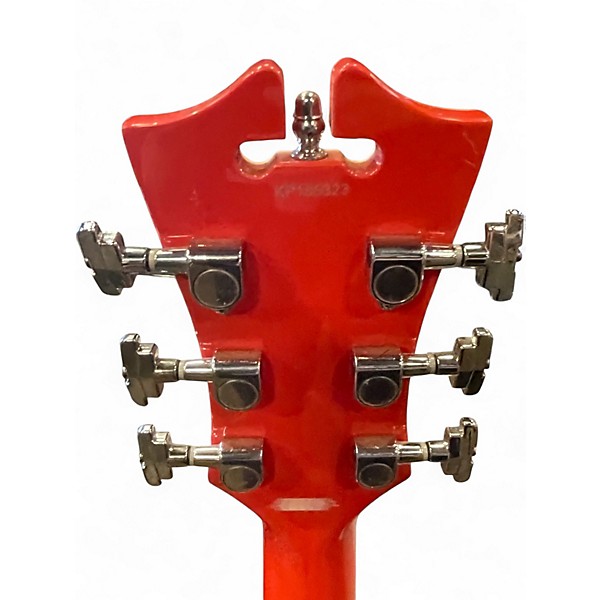 Used D'Angelico Premier Series SS Fiesta Red Hollow Body Electric Guitar