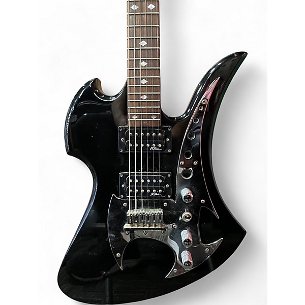 Used B.C. Rich MOCKINGBIRD SPECIAL EDITION "EVIL EDGE" BLACK Solid Body Electric Guitar